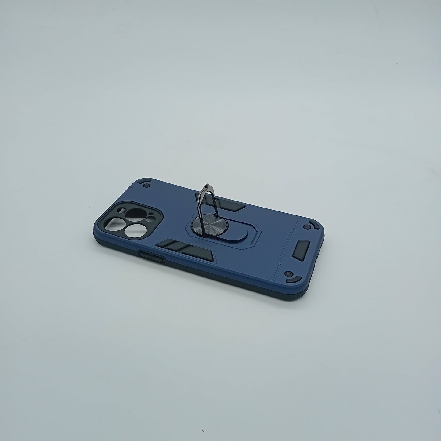 iPhone 13 Pro Max Shockproof Slim Case with Ring Holder