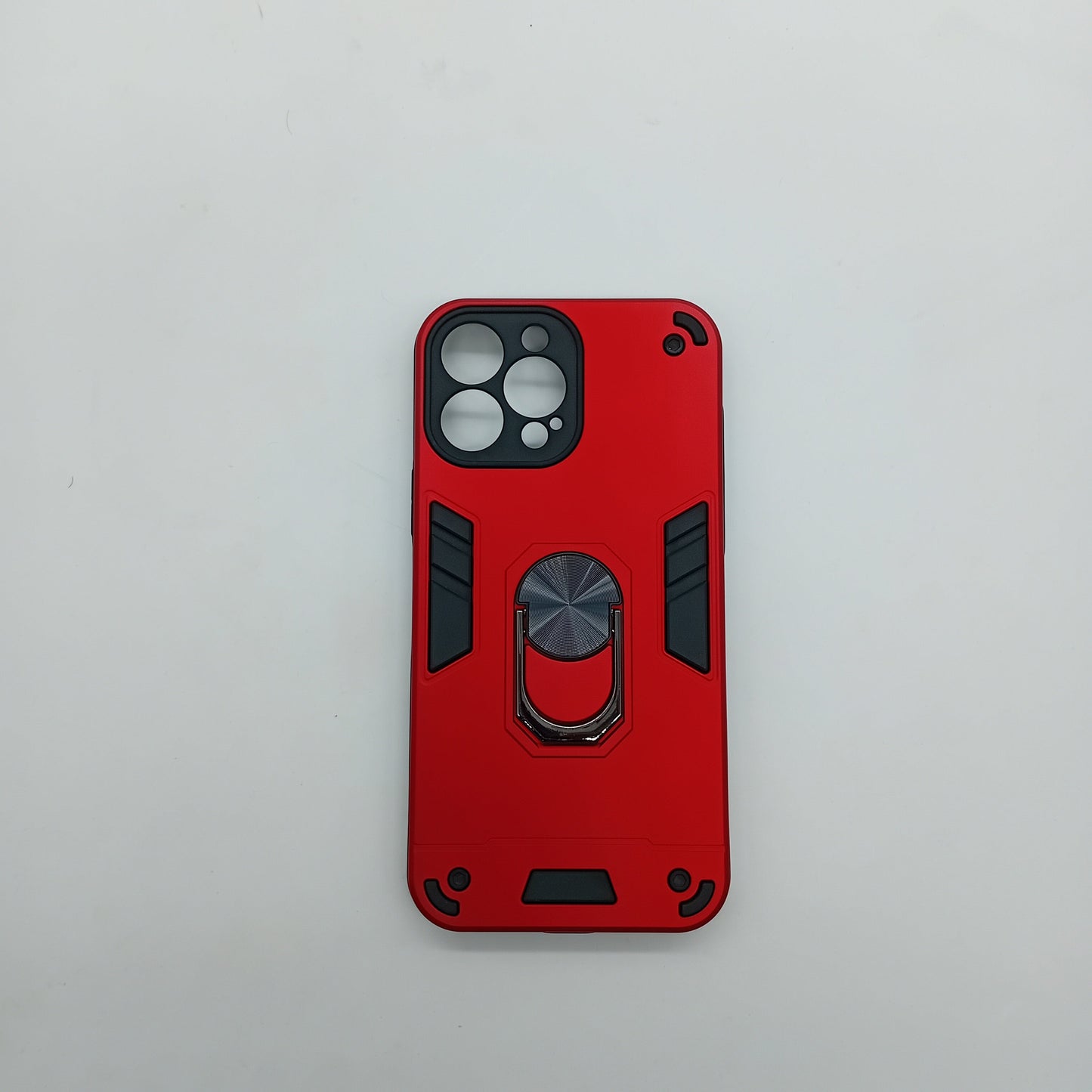iPhone 13 Pro Max Shockproof Slim Case with Ring Holder