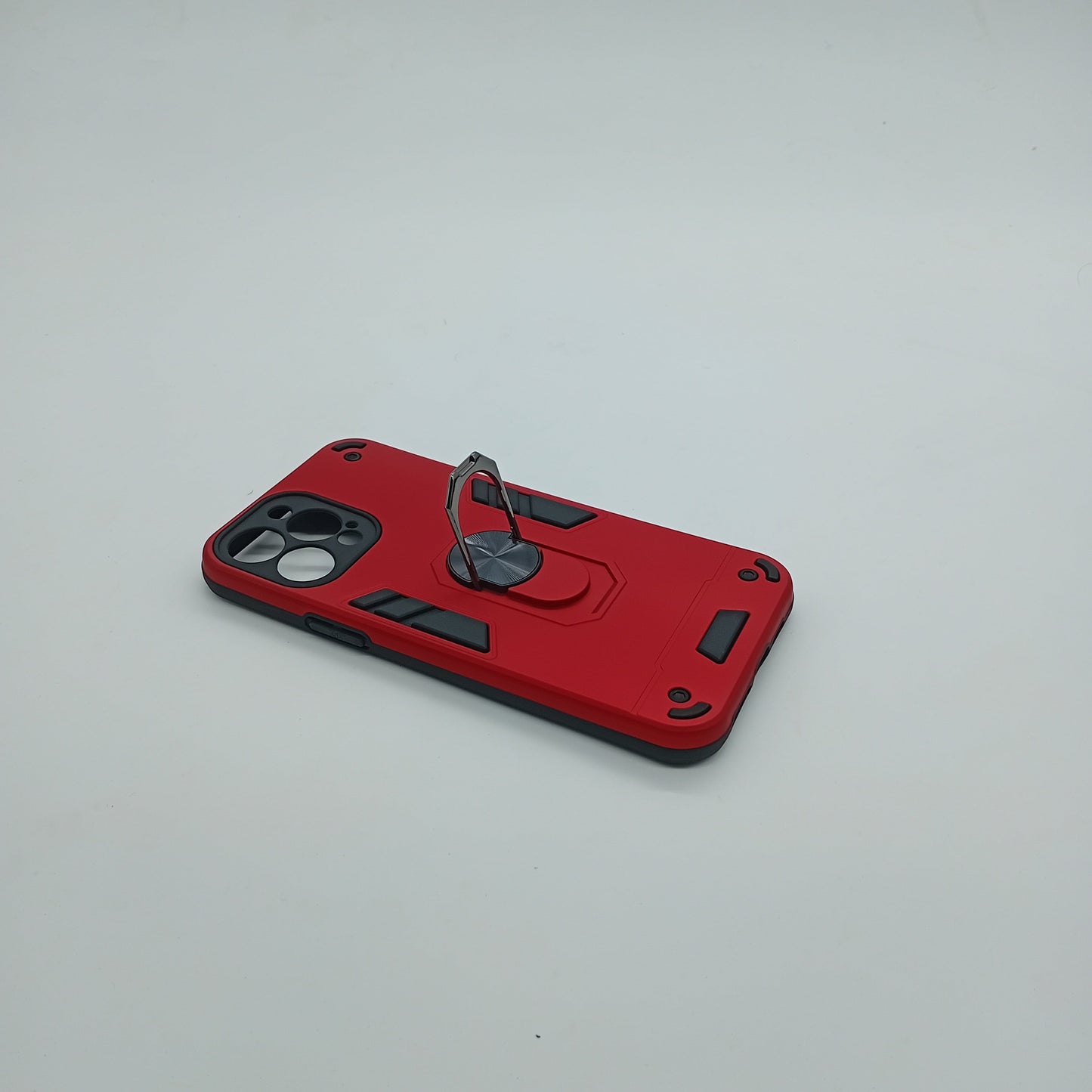 iPhone 13 Pro Max Shockproof Slim Case with Ring Holder