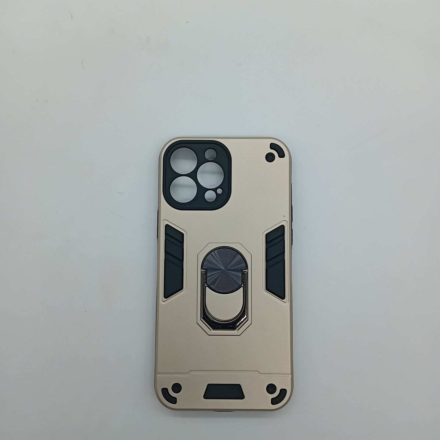 iPhone 13 Pro Max Shockproof Slim Case with Ring Holder