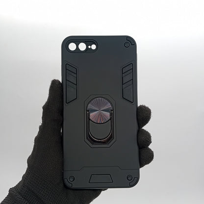 iPhone 7 Plus Hard Case with Ring Holder - Shockproof Slim Cover