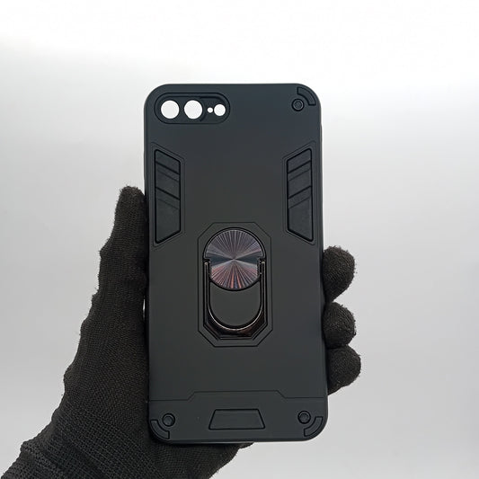 iPhone 7 Plus Hard Case with Ring Holder - Shockproof Slim Cover