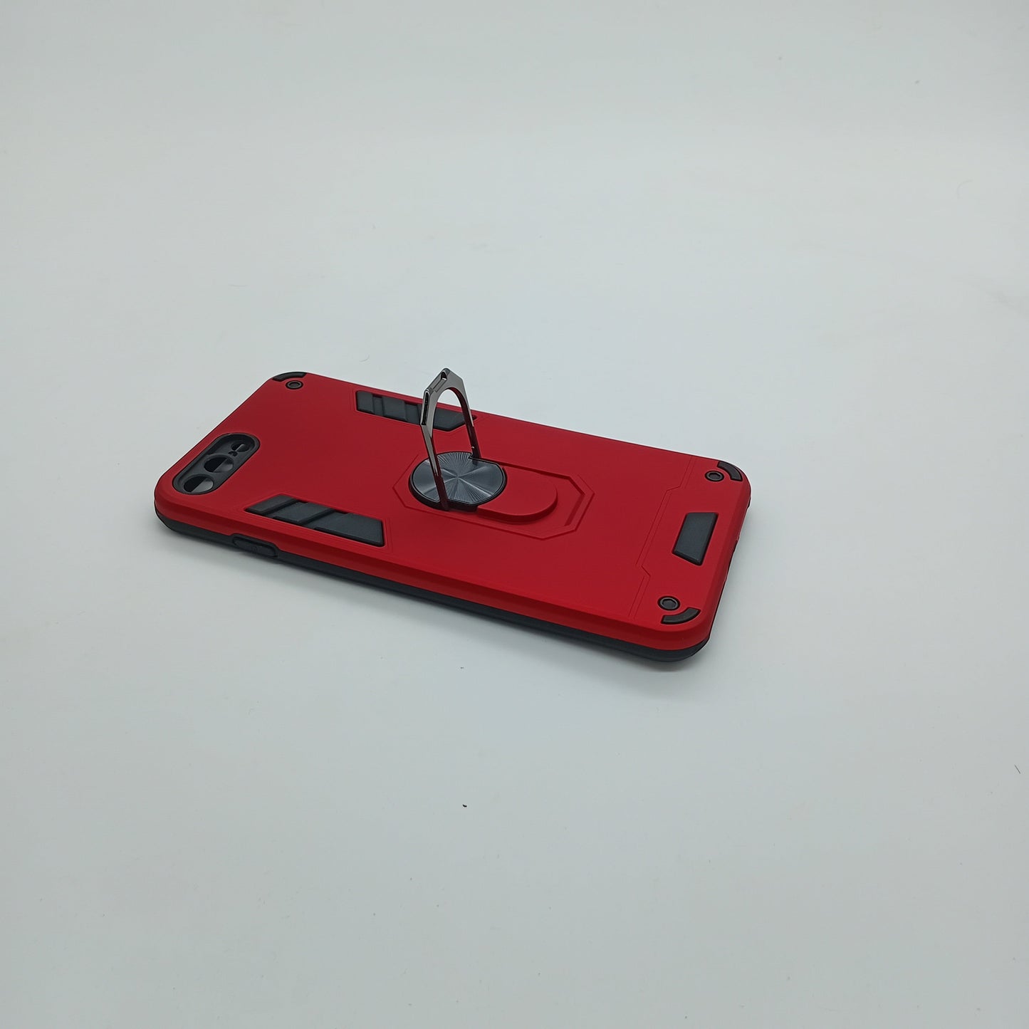 iPhone 7 Plus Hard Case with Ring Holder - Shockproof Slim Cover