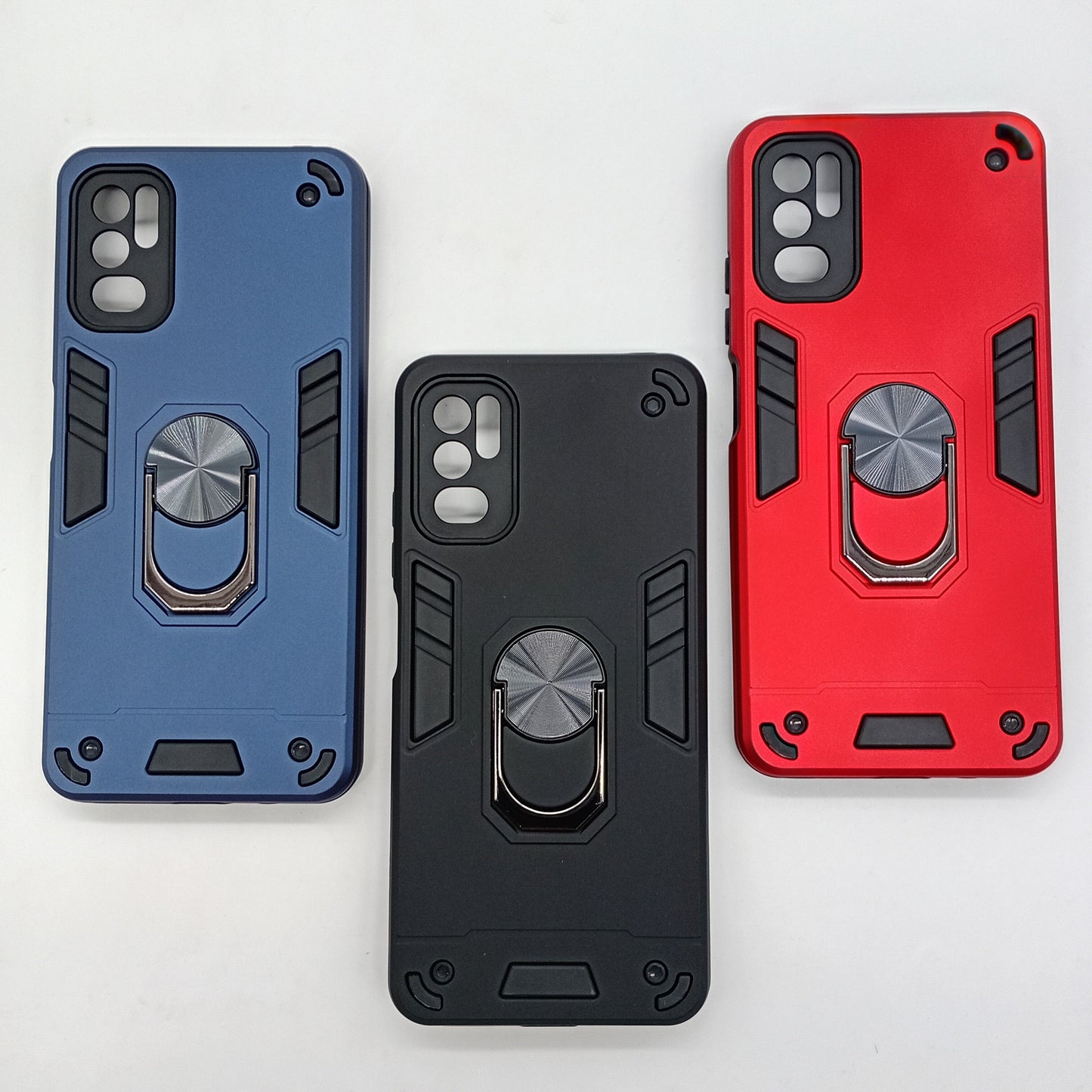 Redmi Note 10 5G Shockproof Slim Case with Ring Holder