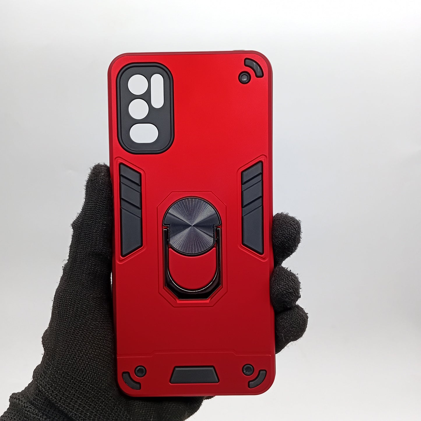 Redmi Note 10 5G Shockproof Slim Case with Ring Holder