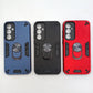 Samsung S23 FE Hard PC Case: Shockproof Slim Cover with Ring Holder