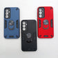 Samsung S23 FE Hard PC Case: Shockproof Slim Cover with Ring Holder