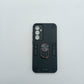 Samsung S23 FE Hard PC Case: Shockproof Slim Cover with Ring Holder