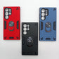 Samsung S24 Ultra Hard PC Case with Ring Holder, Shockproof Slim Cover