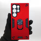 Samsung S24 Ultra Hard PC Case with Ring Holder, Shockproof Slim Cover