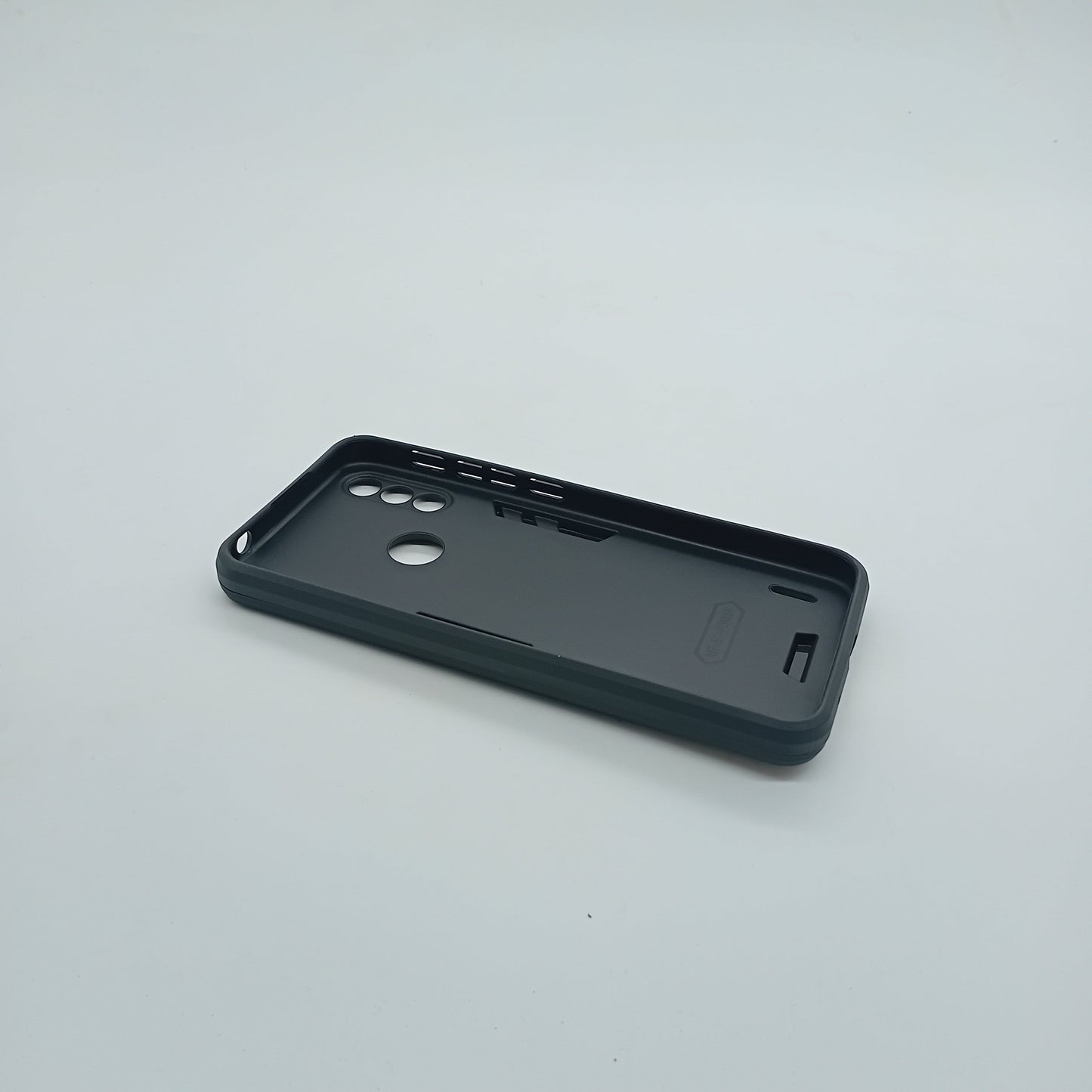 Motorola E7 Hard PC Slim Shockproof Case with Ring Holder