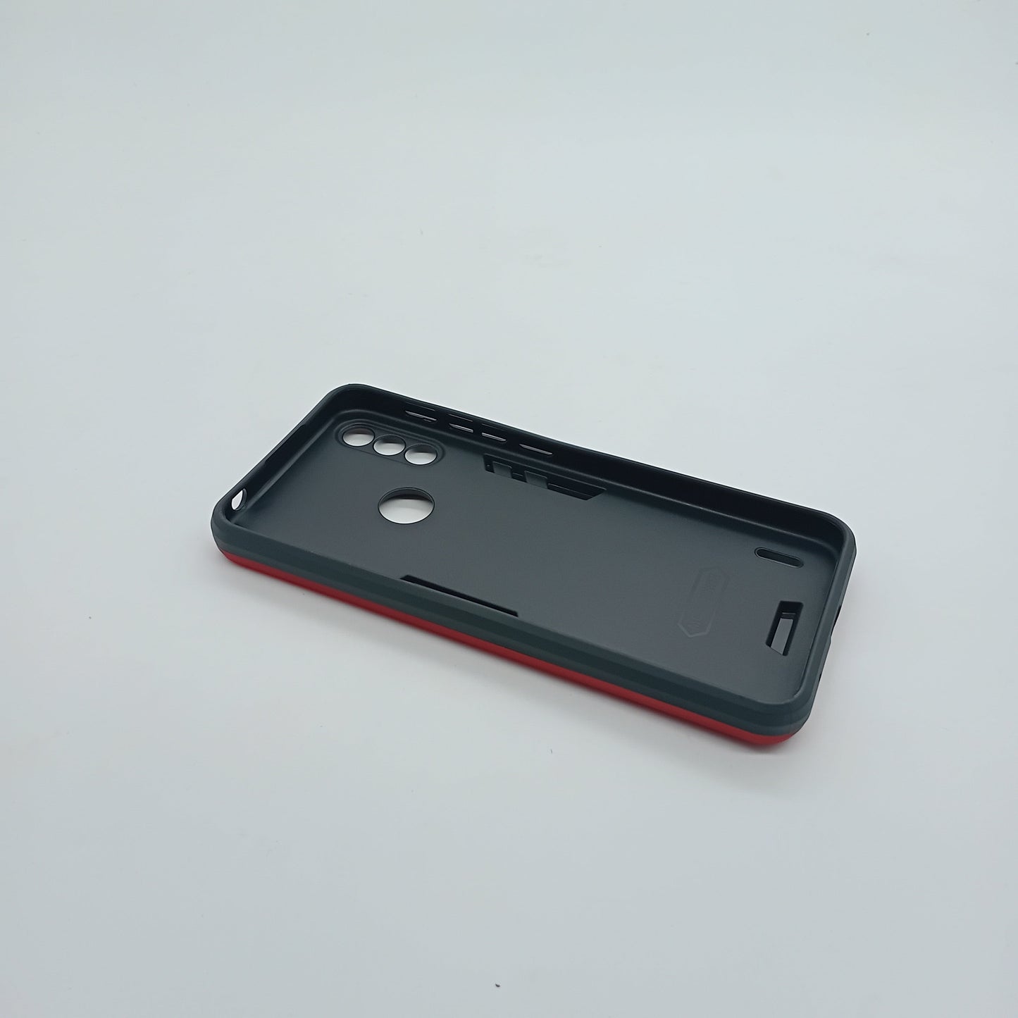 Motorola E7 Hard PC Slim Shockproof Case with Ring Holder