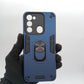 Tecno Spark 8C Hard PC Case with Ring Holder, Shockproof Slim Cover