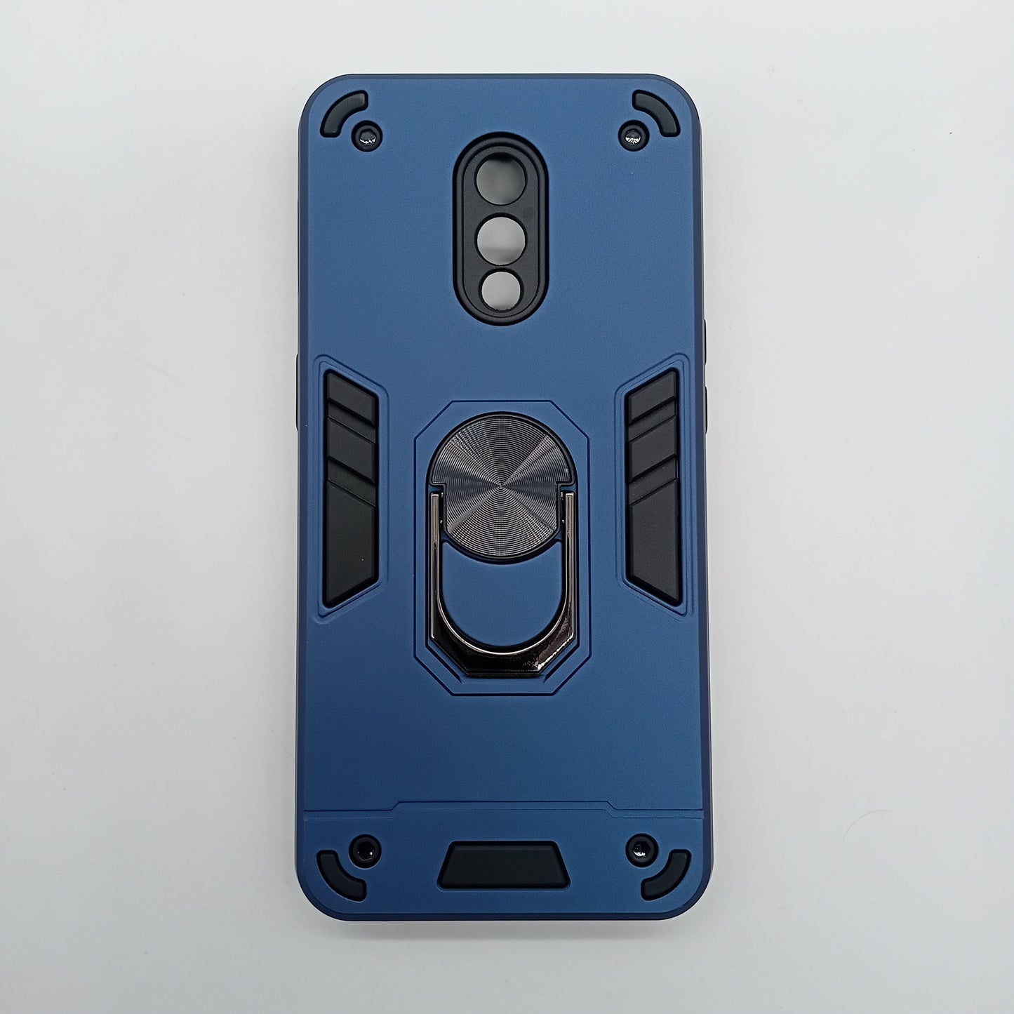 OnePlus 7 Hard PC Shockproof Slim Case with Ring Holder