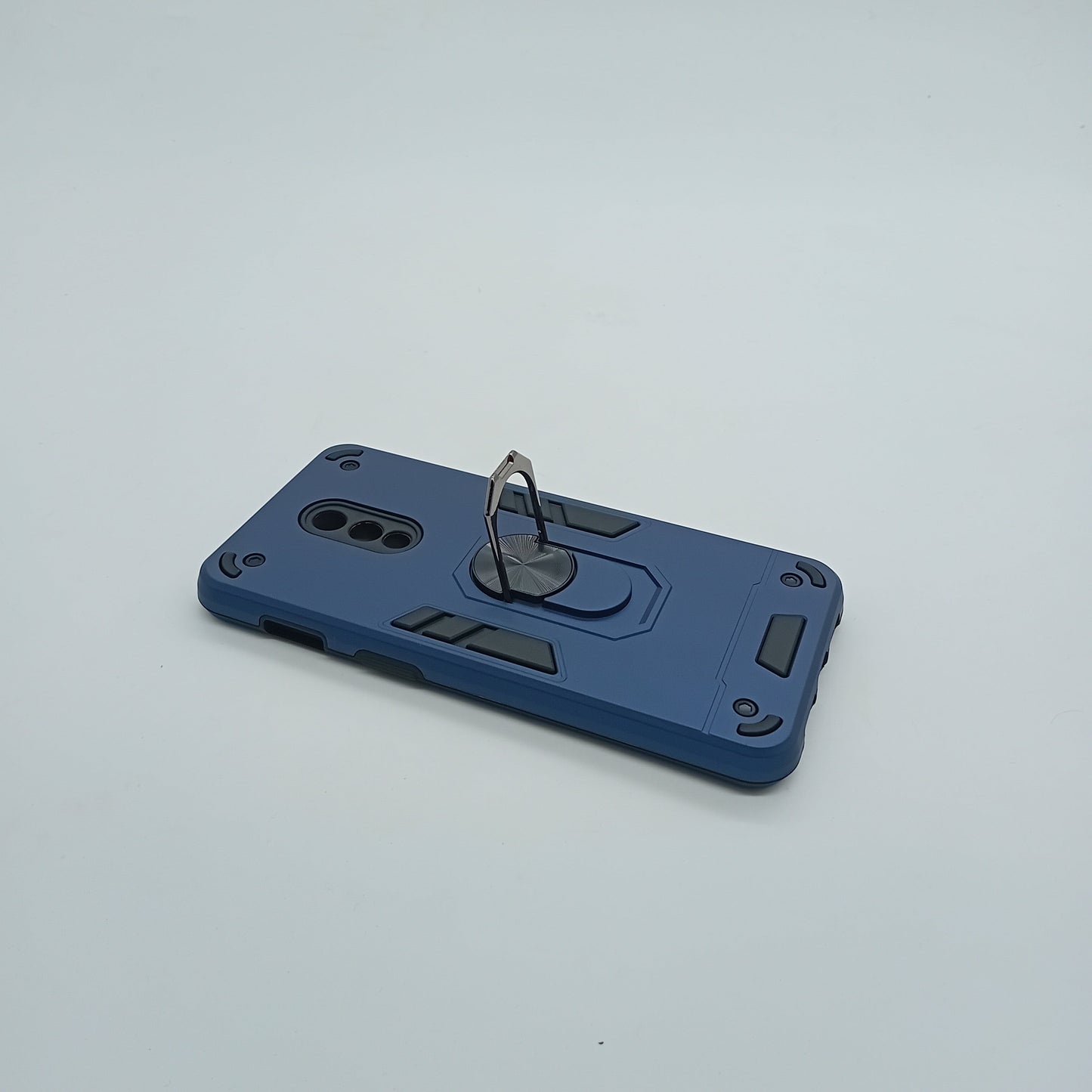 OnePlus 7 Hard PC Shockproof Slim Case with Ring Holder