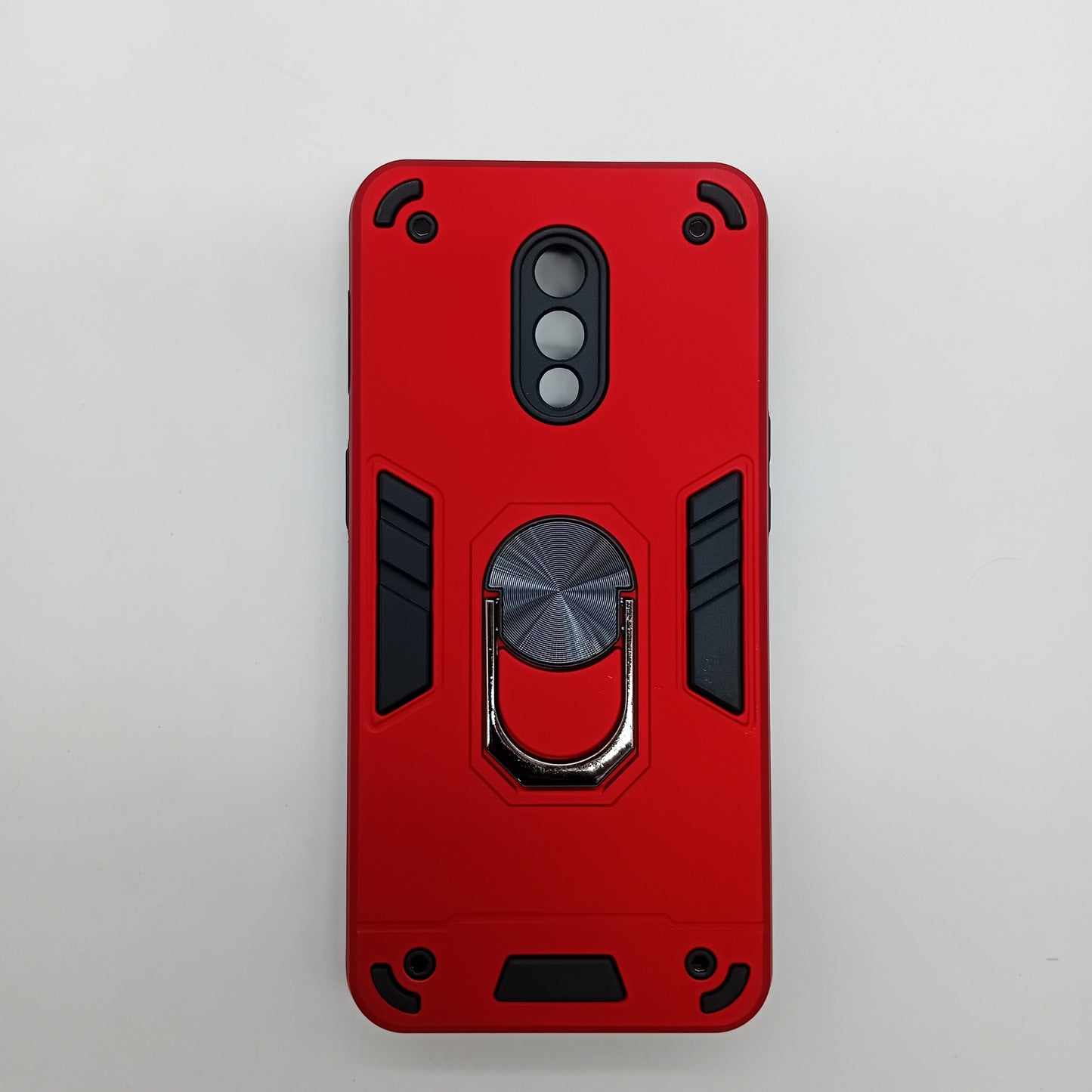 OnePlus 7 Hard PC Shockproof Slim Case with Ring Holder