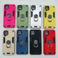 Samsung A12 Hard PC Case with Ring Holder, Shockproof Slim Cover
