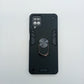 Samsung A12 Hard PC Case with Ring Holder, Shockproof Slim Cover