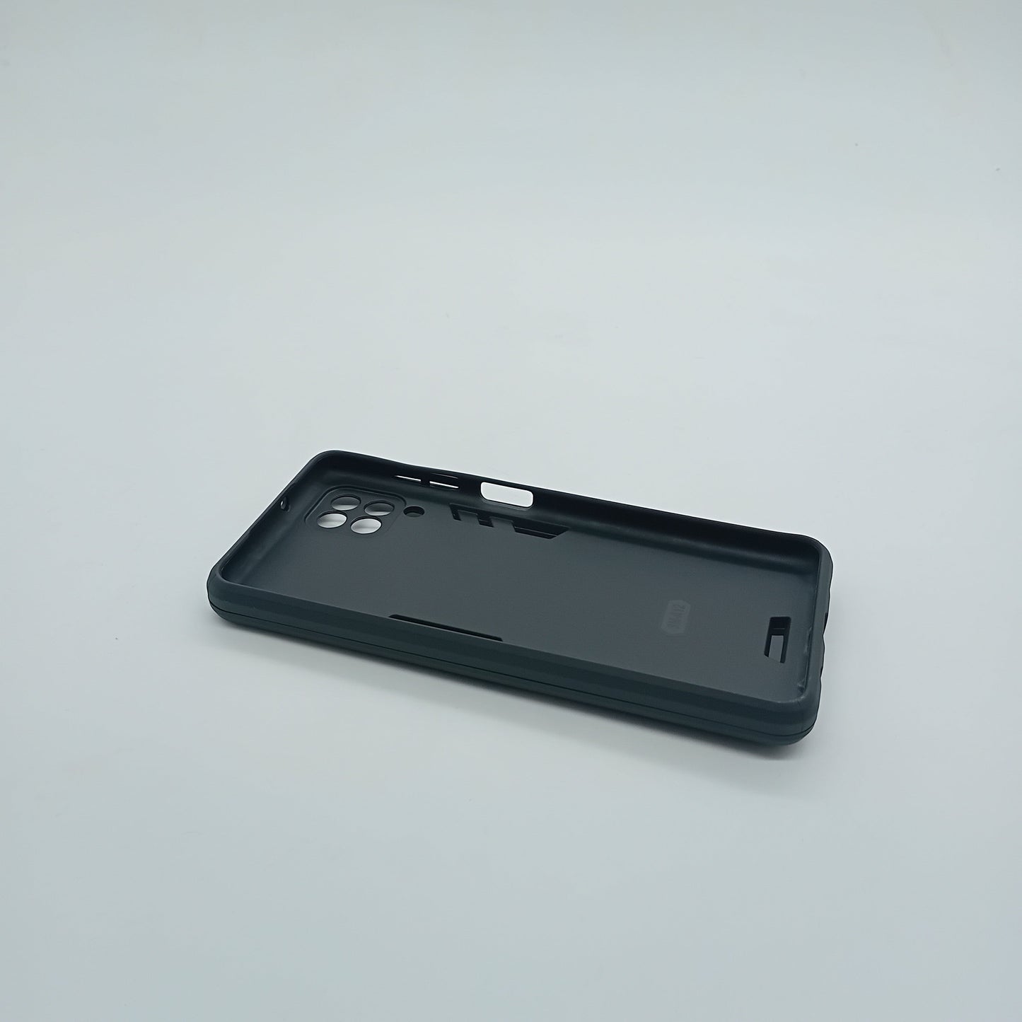 Samsung A12 Hard PC Case with Ring Holder, Shockproof Slim Cover