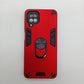 Samsung A12 Hard PC Case with Ring Holder, Shockproof Slim Cover