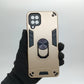 Samsung A12 Hard PC Case with Ring Holder, Shockproof Slim Cover