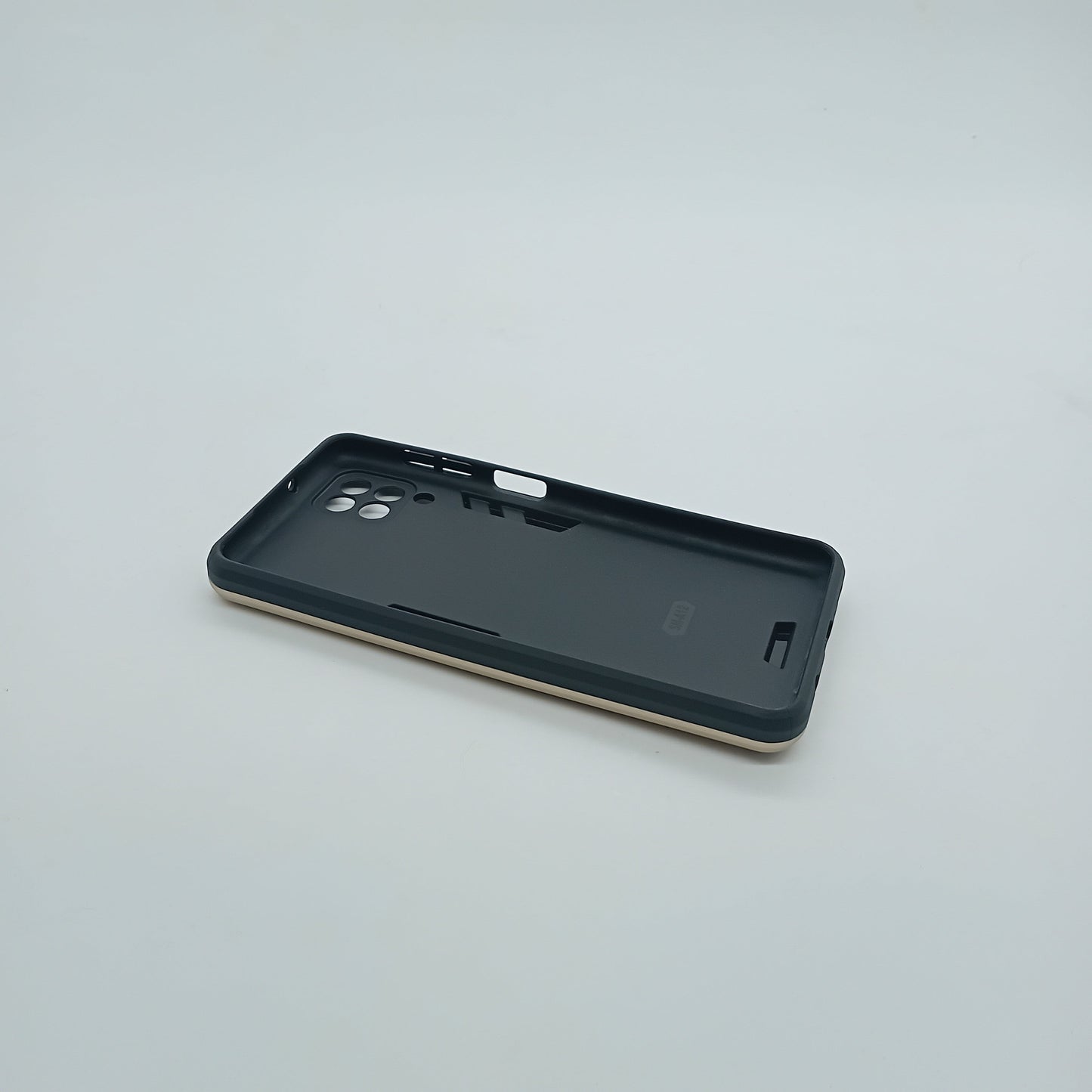 Samsung A12 Hard PC Case with Ring Holder, Shockproof Slim Cover