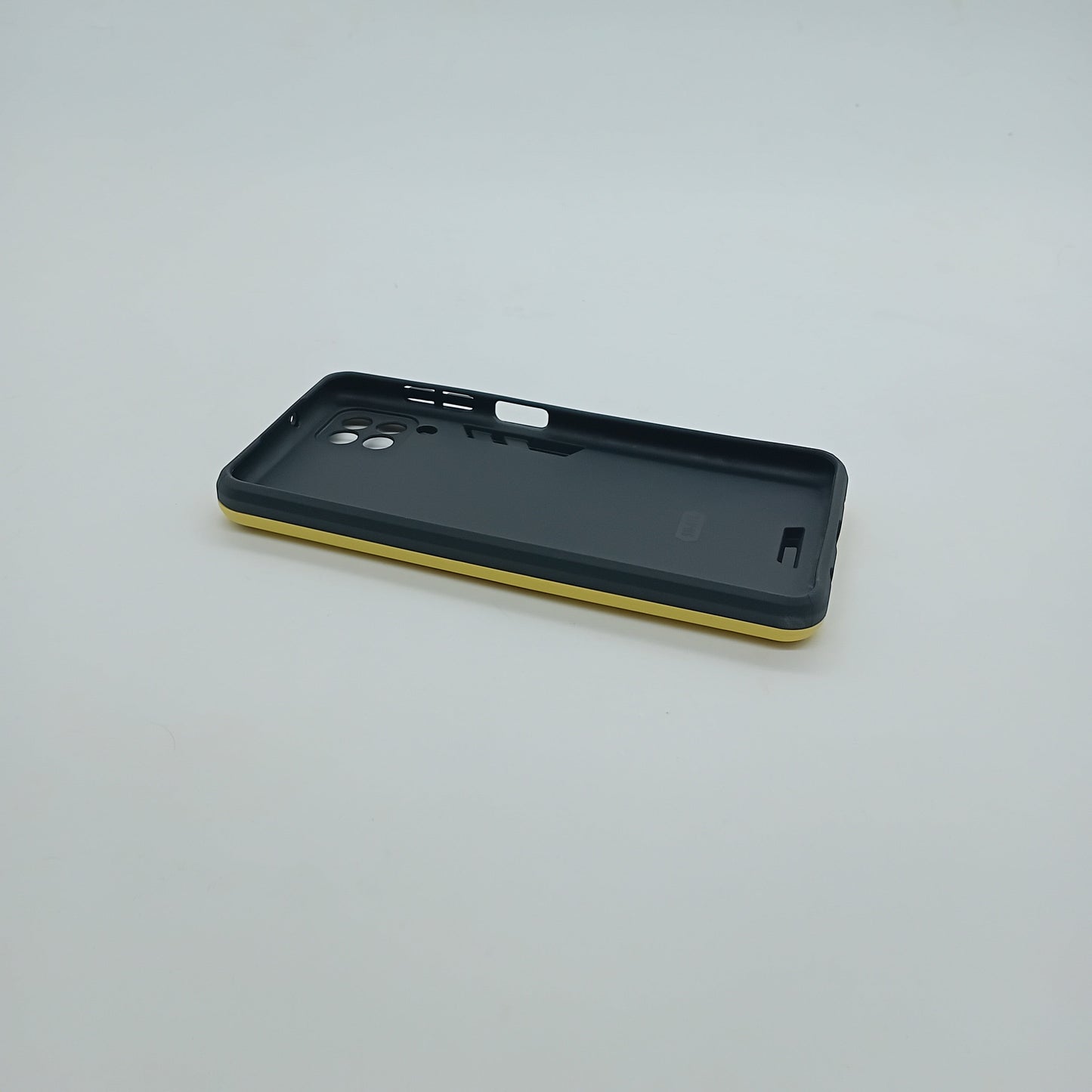 Samsung A12 Hard PC Case with Ring Holder, Shockproof Slim Cover
