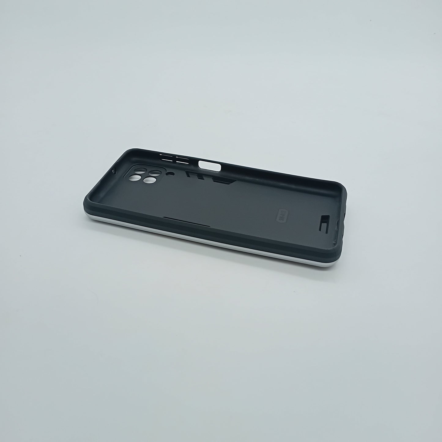Samsung A12 Hard PC Case with Ring Holder, Shockproof Slim Cover