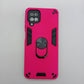 Samsung A12 Hard PC Case with Ring Holder, Shockproof Slim Cover