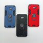 Samsung J4 Plus Hard PC Case - Shockproof Slim Back Cover with Ring Holder