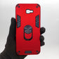 Samsung J4 Plus Hard PC Case - Shockproof Slim Back Cover with Ring Holder