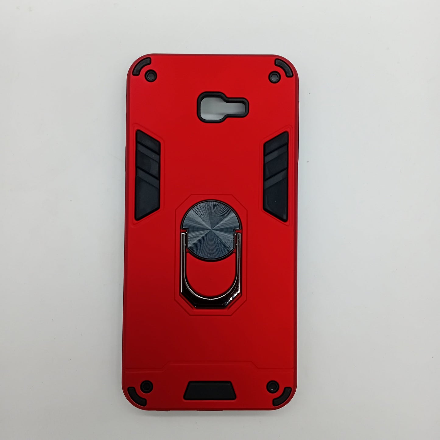 Samsung J4 Plus Hard PC Case - Shockproof Slim Back Cover with Ring Holder