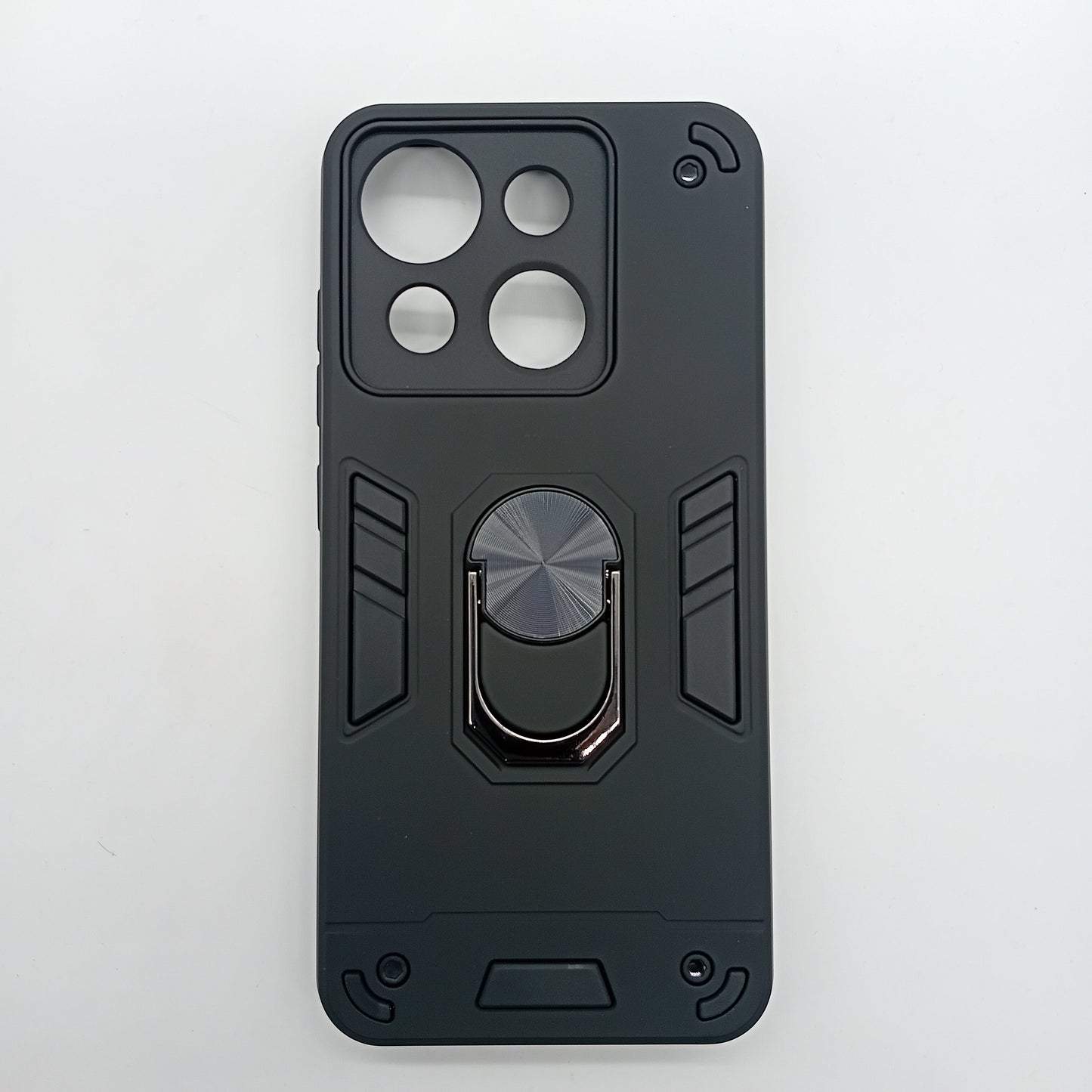 itel A50c Hard PC Shockproof Slim Case with Ring Holder