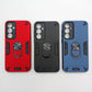 ZTE A55 Shockproof Hard PC Case with Ring Holder - Slim Back Cover
