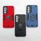ZTE A55 Shockproof Hard PC Case with Ring Holder - Slim Back Cover
