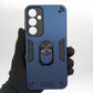 ZTE A55 Shockproof Hard PC Case with Ring Holder - Slim Back Cover