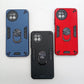 itel S23 Hard PC Shockproof Case with Ring Holder - Slim Back Cover