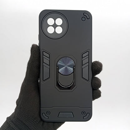 itel S23 Hard PC Shockproof Case with Ring Holder - Slim Back Cover