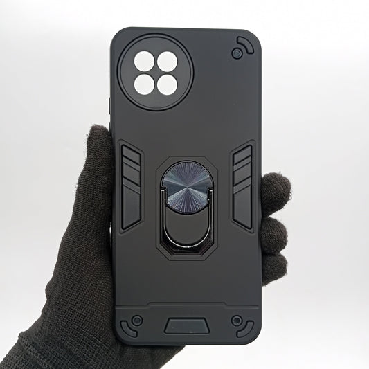 itel S23 Hard PC Shockproof Case with Ring Holder - Slim Back Cover