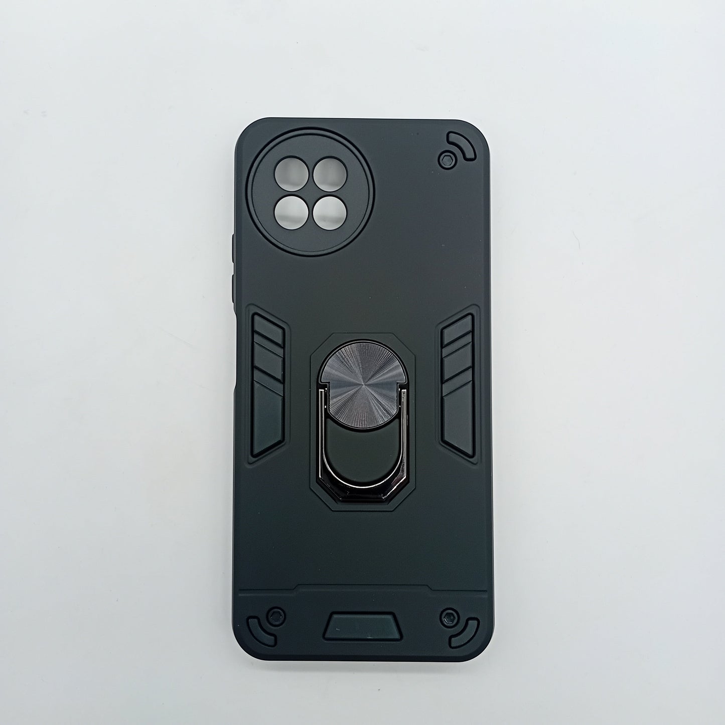itel S23 Hard PC Shockproof Case with Ring Holder - Slim Back Cover
