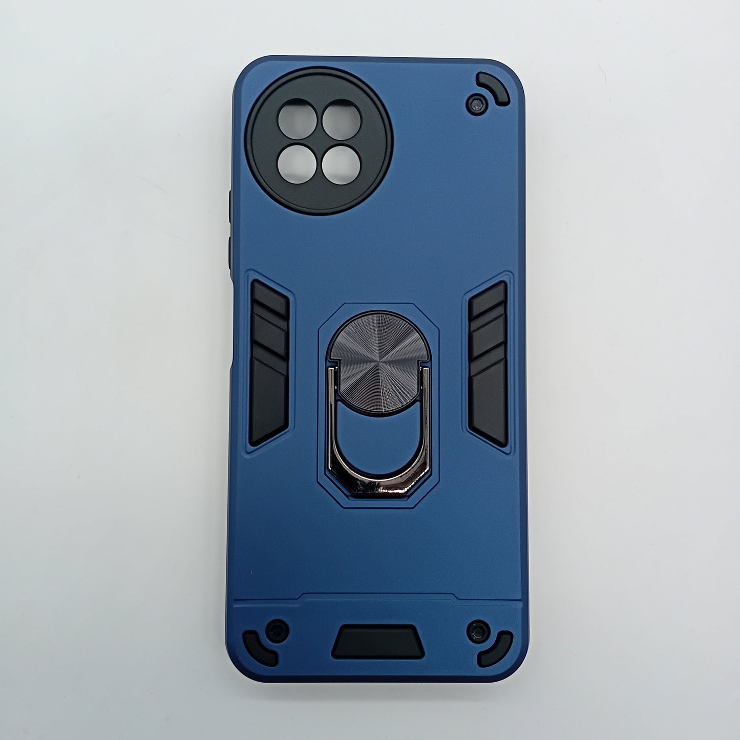 itel S23 Hard PC Shockproof Case with Ring Holder - Slim Back Cover