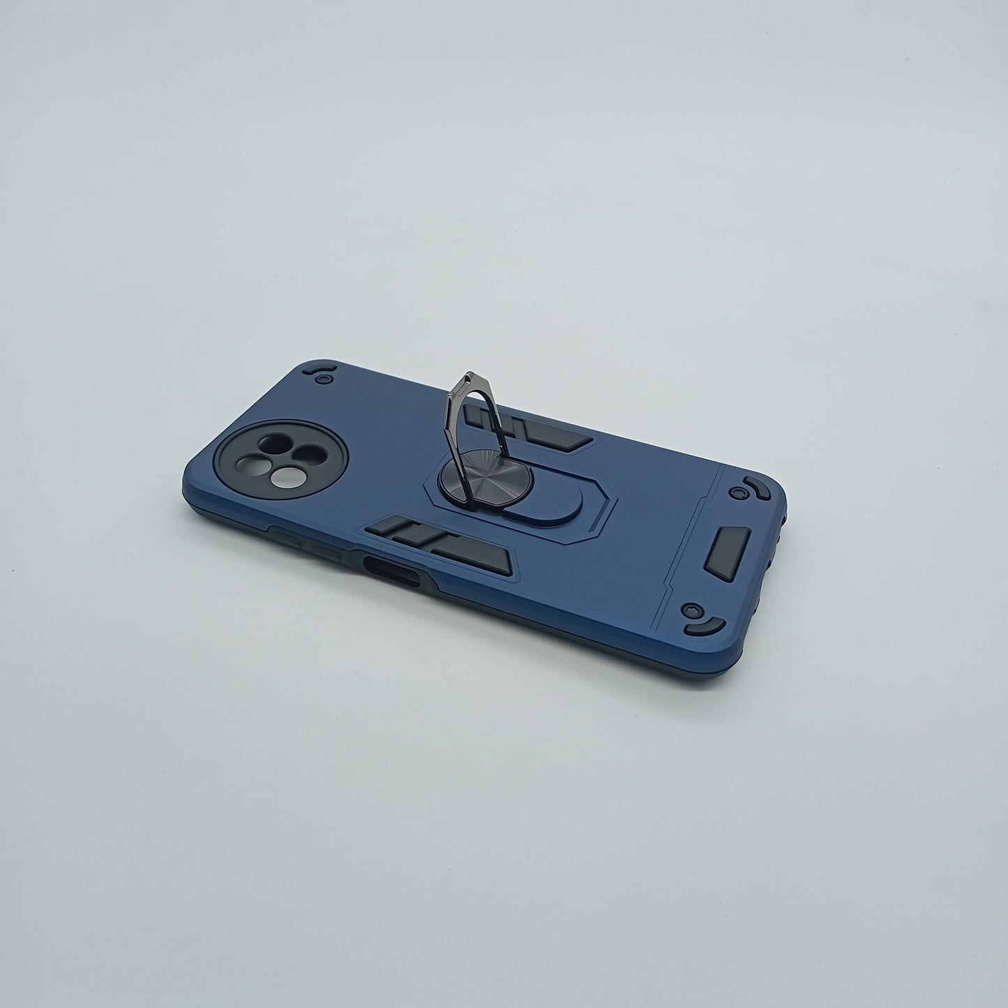 itel S23 Hard PC Shockproof Case with Ring Holder - Slim Back Cover