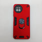 itel S23 Hard PC Shockproof Case with Ring Holder - Slim Back Cover
