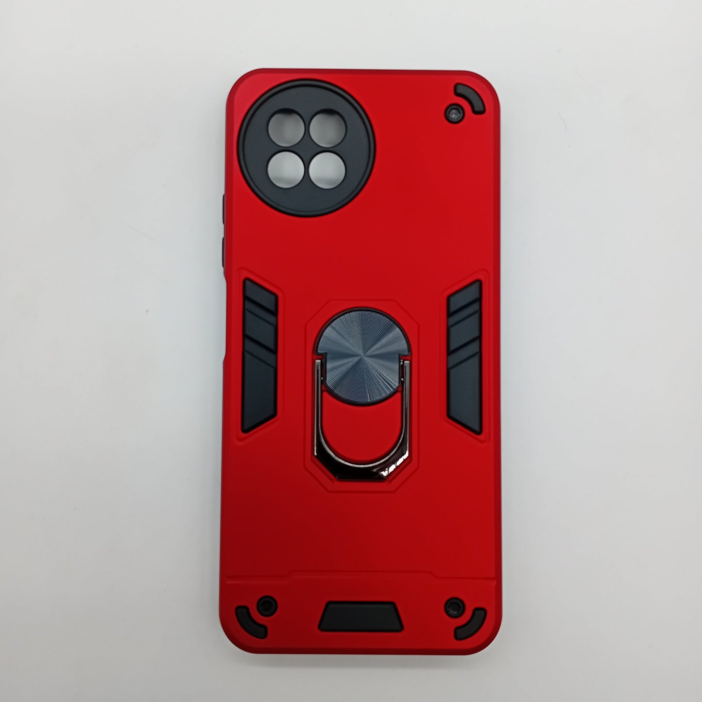itel S23 Hard PC Shockproof Case with Ring Holder - Slim Back Cover