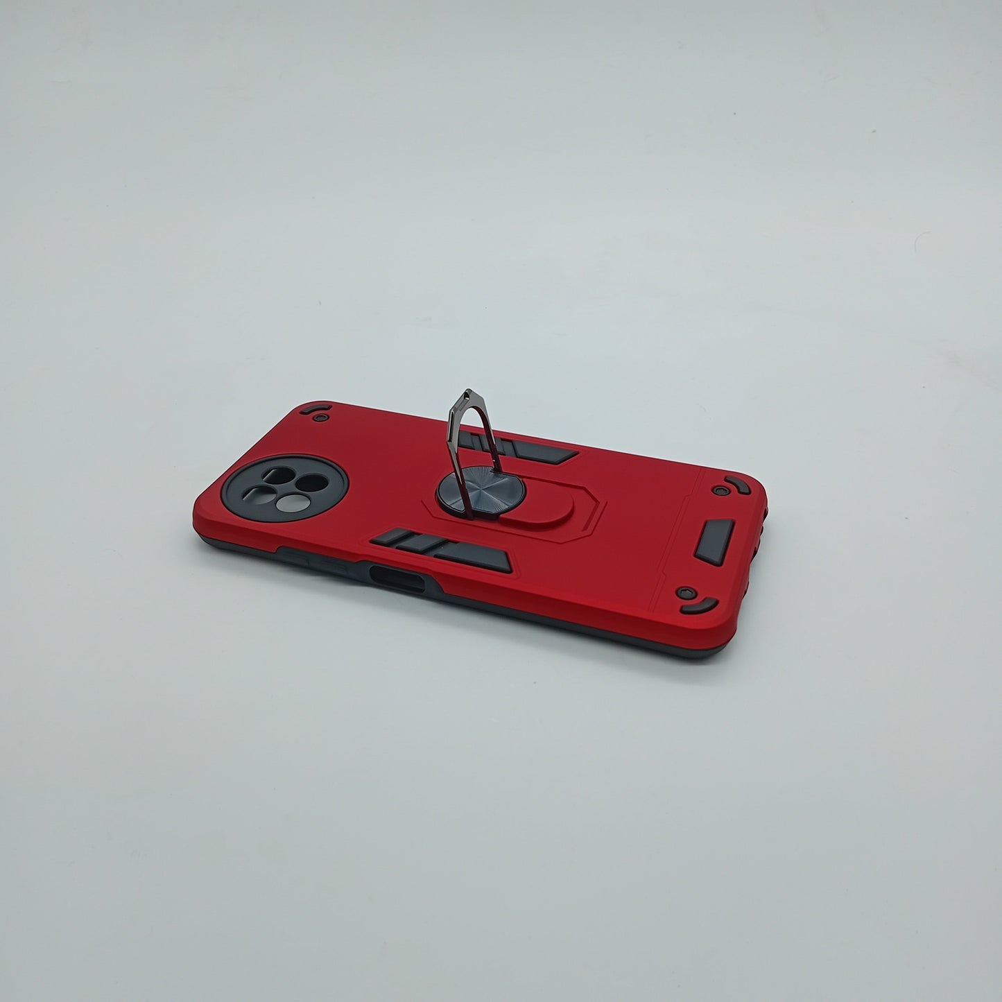 itel S23 Hard PC Shockproof Case with Ring Holder - Slim Back Cover