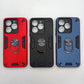 itel A70 Hard PC Case w/ Ring Holder - Shockproof Slim Cover