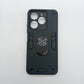 itel A70 Hard PC Case w/ Ring Holder - Shockproof Slim Cover