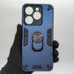 itel A70 Hard PC Case w/ Ring Holder - Shockproof Slim Cover