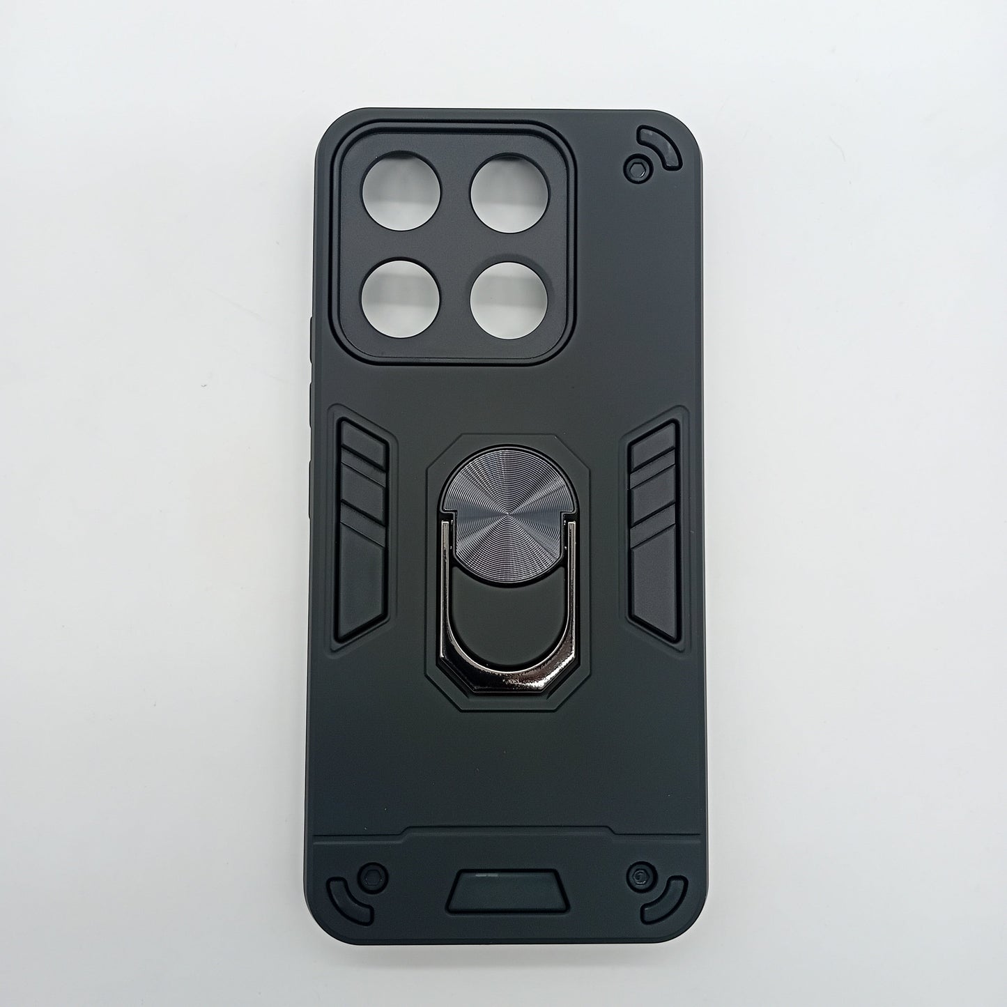 itel A60s Hard PC Case with Ring Holder, Shockproof Slim Cover