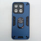 itel A60s Hard PC Case with Ring Holder, Shockproof Slim Cover